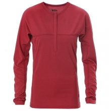 피엘라벤 우먼 테크 하프 짚 긴팔 티셔츠 슬림핏  Tech LS T-shirt Half Zip W(A) (08420A) - OX RED