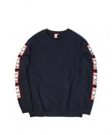 Arm Frame Crewneck - Navy