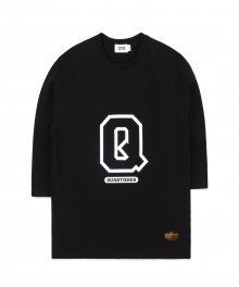 Q RUGBY TEE (BLACK)