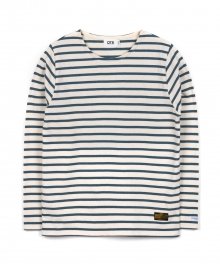 STRIPE BOAT NECK TEE (GREEN)