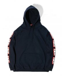 Arm Frame Logo Pullover - Navy