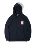 Small Frame Logo Pullover - Navy