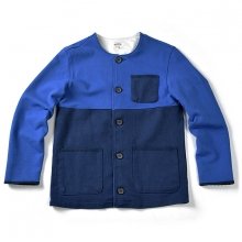 ANDBESLOW 16SS COTTON CARDIGAN BLUE