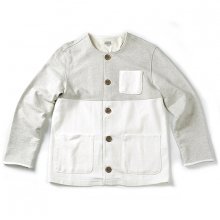 ANDBESLOW 16SS COTTON CARDIGAN WHITE