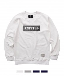 Logo Knit Sweat Shirts