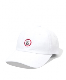 Circle Logo Cap - White