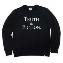 TRUTH & FICTION Crewneck Black