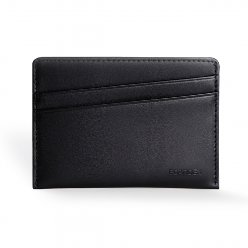 에가든(egarden) Slim Look (슬림룩 얇은 가죽 카드지갑) - 블랙
