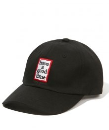 Frame Logo Cap - Black