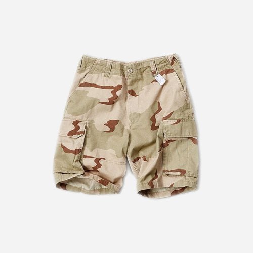 로스코(rothco) VINTAGE PARATROOPER CARGO SHORTS (TRI-CAMO)