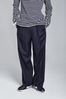 WIDE PANTS NAVY