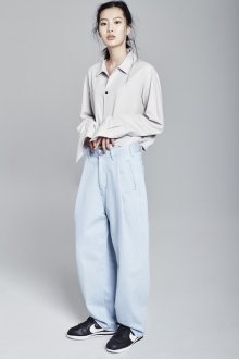 RELAXED PJ SHIRT LIGHT GRAY