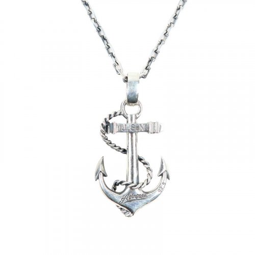 에이징씨씨씨(aging) 27# 92.5 ANCHOR NECKLACES