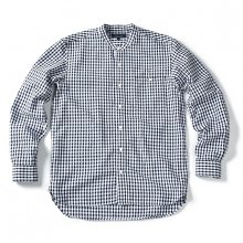 16SS STAND COLLAR SHIRT GINGHAM CHECK