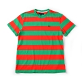 16SS FUN STRIPE T-SHIRT GREEN