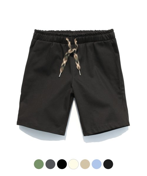 다이클레즈(dyclez) Ver.2 클래식밴딩반바지 검정 KHSP0427