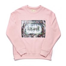 NOMANTIC FRAME SWEAT SHIRT [COLLECTION LINE] INDI PINK