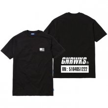 GWS327 SHORT SLEEVE - BLACK