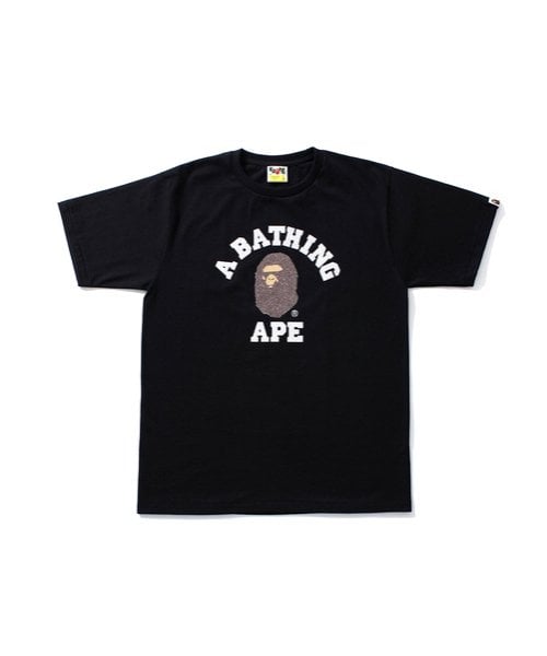 베이프(BAPE) GLASS BEADS COLLEGE TEE - 176,000 | 무신사 스토어