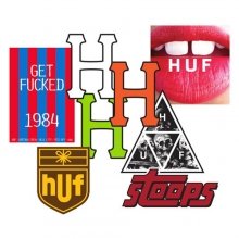 HUF STICKER PACK