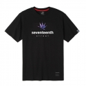 세븐틴스() 리프 갤럭시 패턴 반팔 티셔츠 블랙
