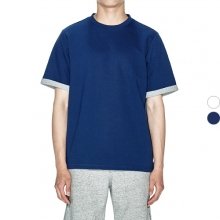 DOUBLE LAYERED SHORT T-SHIRT 2종 택1 (IK1GMMT501C)