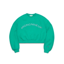 MIGNON CROP SWEAT SHIRT MINT GREEN