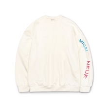 MIGNON BALLOON SWEAT SHIRT CREAM