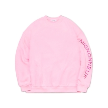 MIGNON BALLOON SWEAT SHIRT BABY PINK