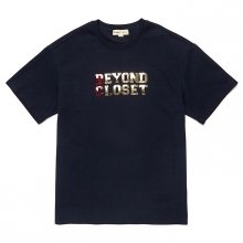 METAL BASIC LOGO 1/2 TS NAVY