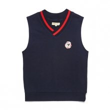 POPCORN DOG WAPPEN VEST NAVY