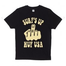 HUF SURFS UP TEE BLK