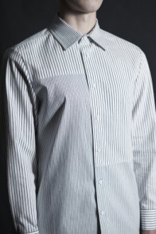 <에노에이치> Stripe shirts #02WH