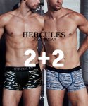헤라클레스 언더웨어(HERCULES UNDERWEAR) [헤라클레스 언더웨어] 심플2매입 2+2 드로즈세트