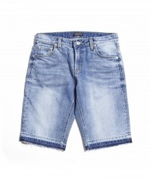 Cut-Off Denim Shorts Mid Wash