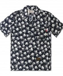 Connut Tree Aloha Shirt(U) - Navy