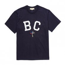 BC PREPPY PALM 1/2 TS NAVY