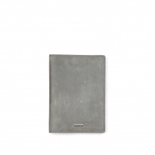 [로우로우] R WALLET 160 LEATHER GRAY