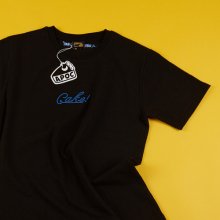 Cake Logo 1/2 T-shirts_Black