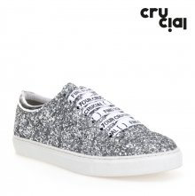 [CRUCIAL] PURE GLITTER Sneakers - Silver