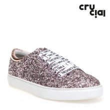 [CRUCIAL] PURE GLITTER Sneakers - Pink