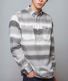 16 Gradation Pullover-Shirts (charcoal)
