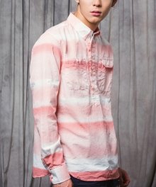 16 Gradation Pullover-Shirts (pink)
