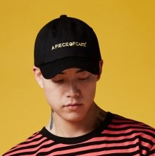 Cake Logo Cap_Black-Mustard