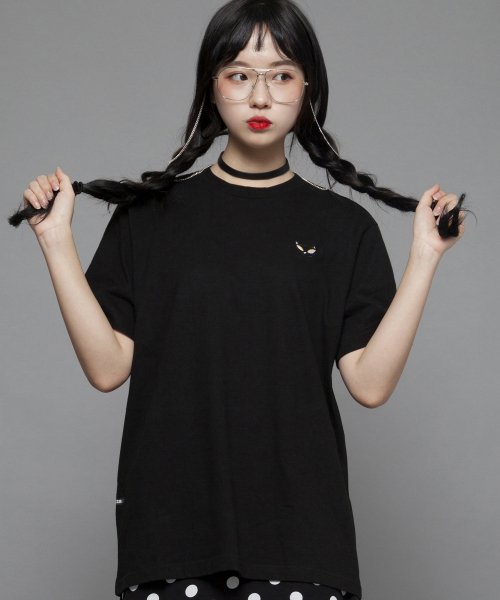엠에스유엘(MSUL) MSUL 티-메 컬러반팔티 ; Black - 15,600 | 무신사 스토어
