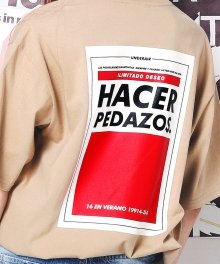 Hacer Pedazos T-shirt(U) - Beige