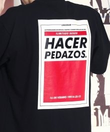 Hacer Pedazos T-shirt(U) - Black