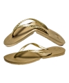 Salvatos Foldable Flip Flop Gold