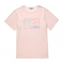 ICE CREAM DOG 1/2 TS [NEON SIGN LINE] INDI PINK