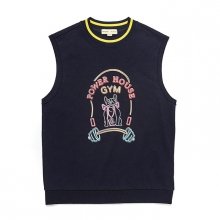 GYM DOG VEST [NEON SIGN LINE] NAVY